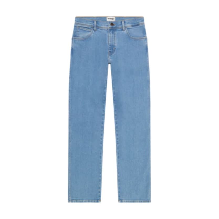 Image of light blue Wrangler jeans