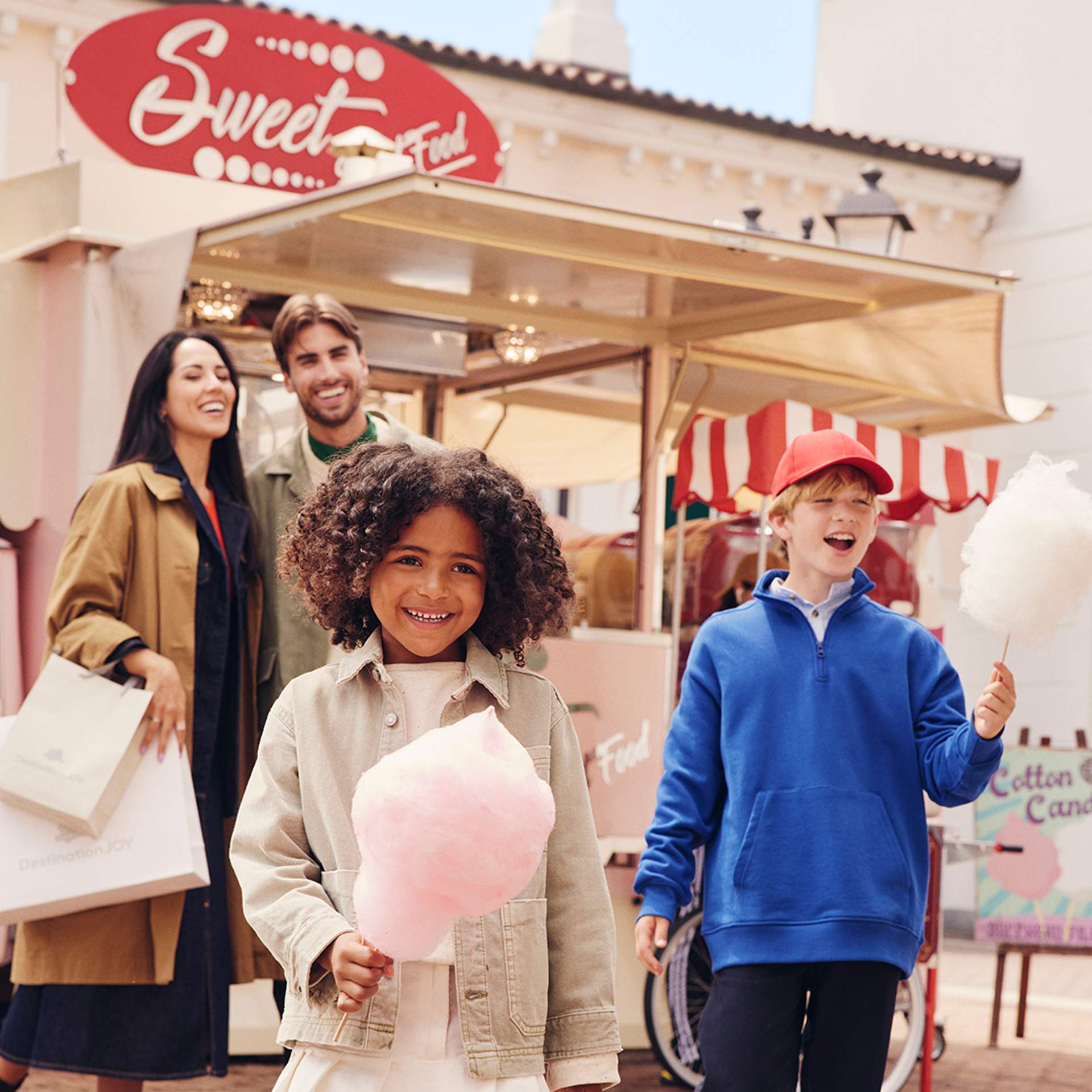 Family shopping