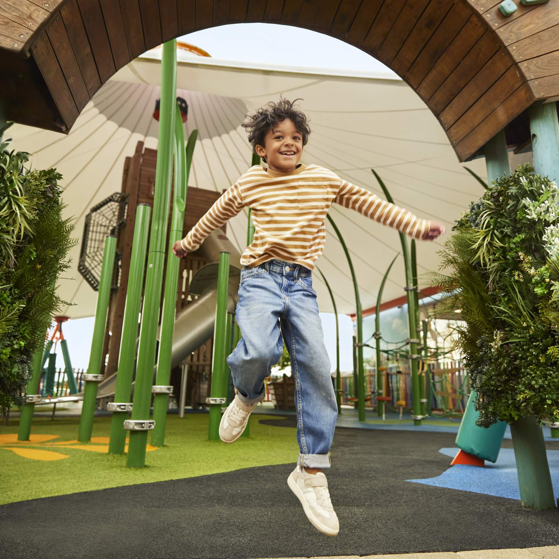 Child in playground